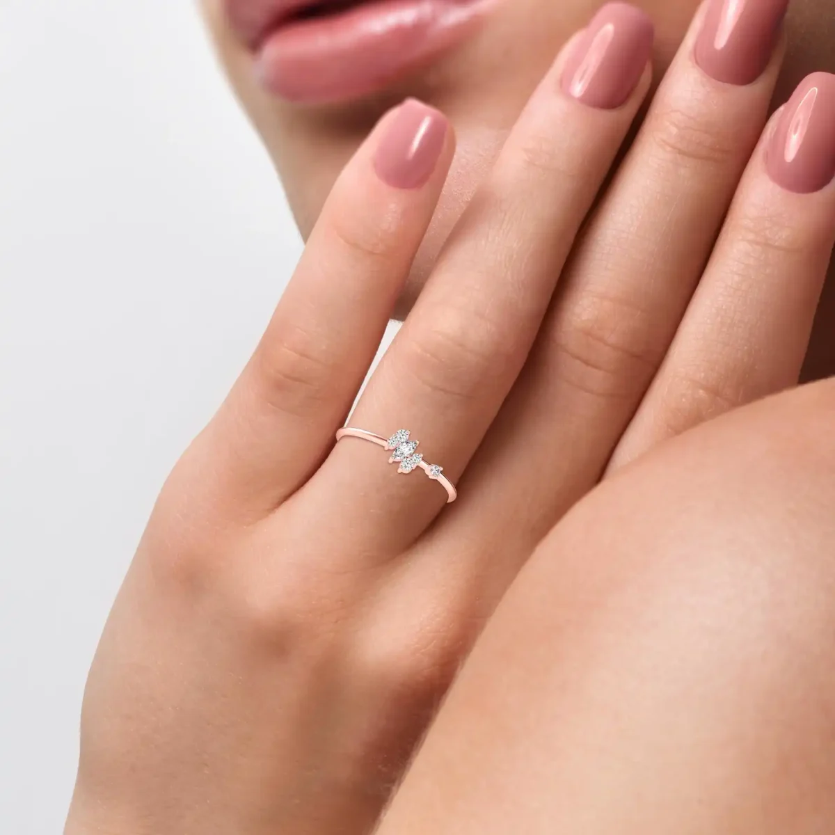 Amara Delicate Diamond Ring - Image 5